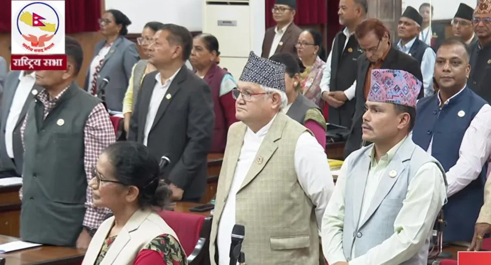 सांसदहरूको विरोधपछि राष्ट्रियसभा बैठक २० मिनेटका लागि स्थगित
