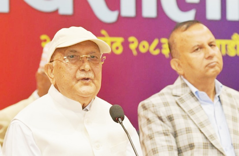 ओली भन्छन्- तत्कालीन सरकार ढाल्न जेनजी आन्दोलनको नाममा षड्यन्त्र रचियो